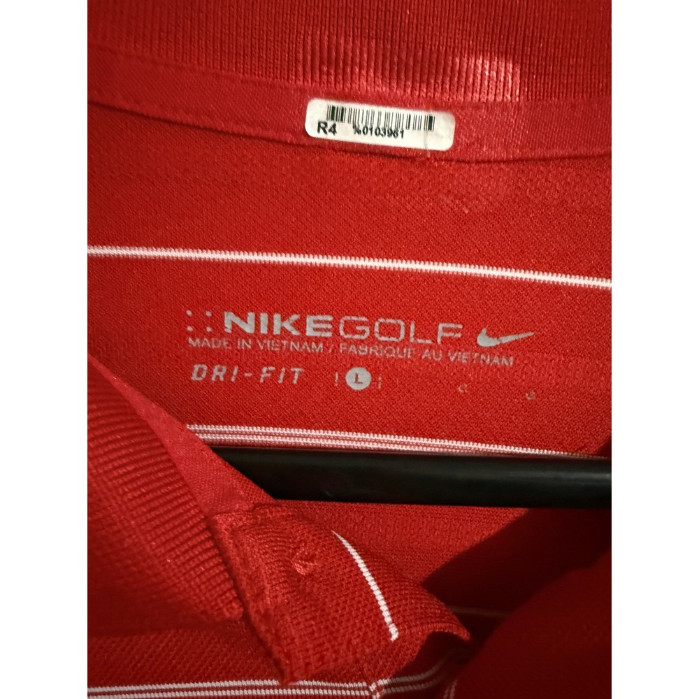 Nike Golf with Champion Trophy Embroidery Dri-Fit‎ L Polo - Picture 5 of 5